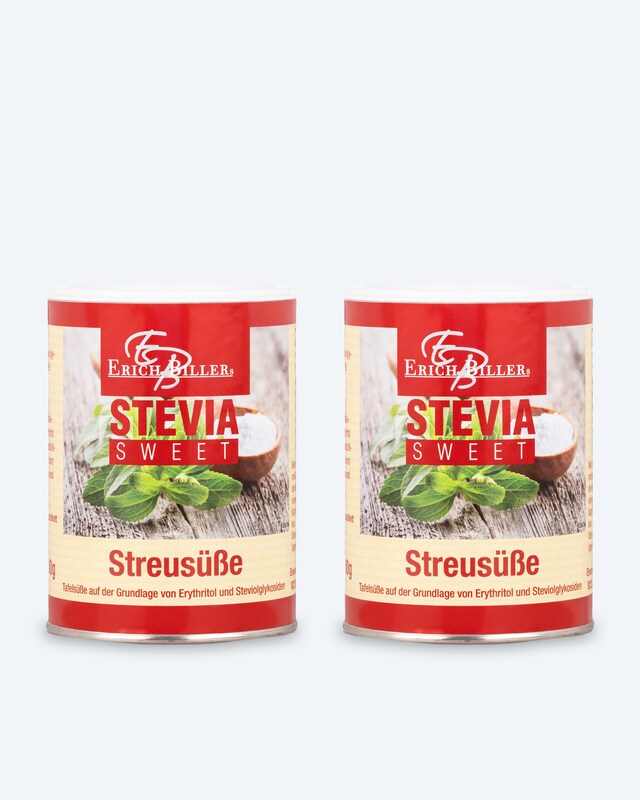 Stevia Streusüße, 2x 200 g