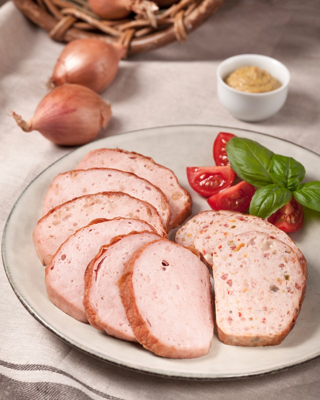 Fleischkäse Paket im Thermobeutel