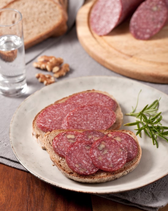 Produktabbildung für Walnuss-Salami, 380g