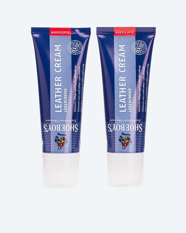 Glattleder Schuhcreme im Doppelpack