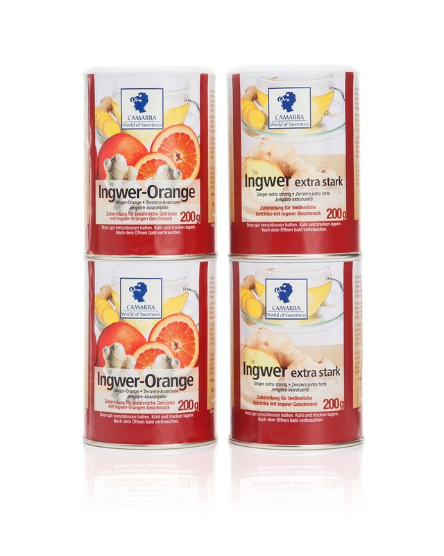 Instant Ingwer Getränk-Set, 4x 200 g