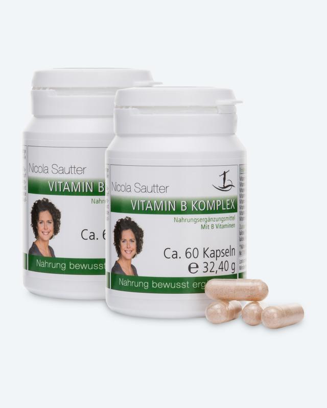 Vitamin B Komplex, 2x 60 Kapseln