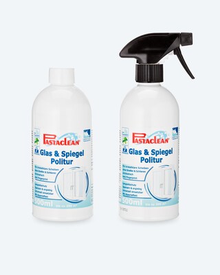 Glas- & Spiegelpolitur, 2x 500 ml