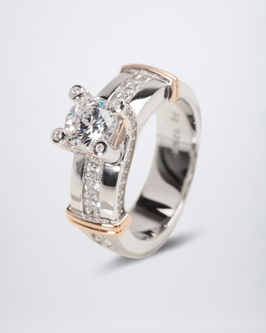 Produktabbildung für Ring mit Zirkonia