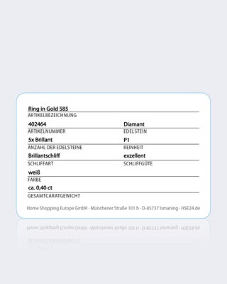 Brillantring aus Gold 0,40 ct