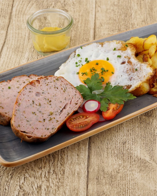 Produktabbildung für Bärlauch Fleischkäse