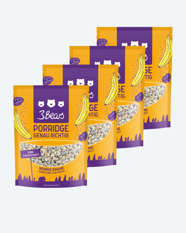 3bears Porridge Set Fruchtige Sorten 4x 400 G Online