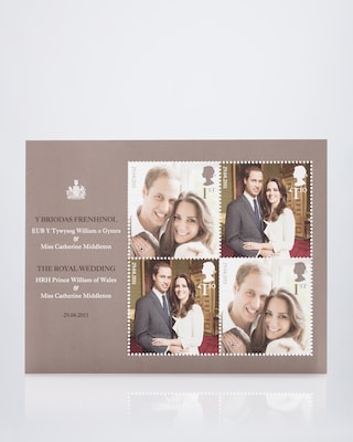 Briefmarken "Hochzeit Kate & William"