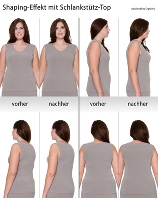 Top mit hochgeschlossen mit Design