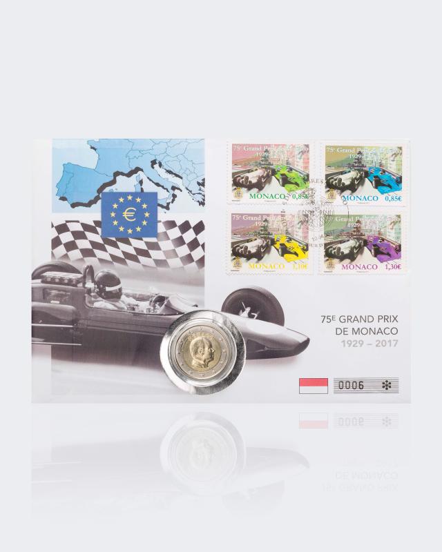 2 € Numisbrief Monaco Grand Prix