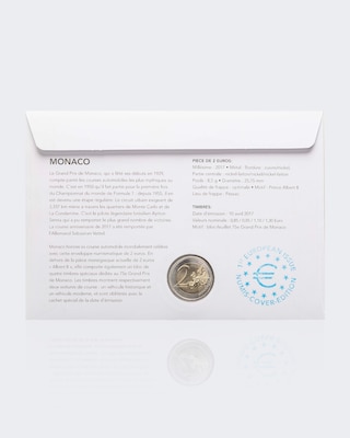 2 € Numisbrief Monaco Grand Prix