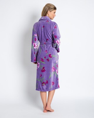 bademantel damen mit blumen