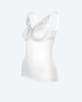 Leichttop mit Lingerie-Spitze
