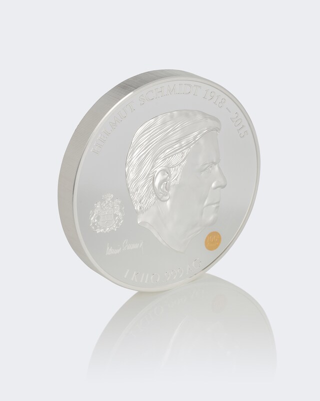 Silberkilo 100. Geburtstag H. Schmidt