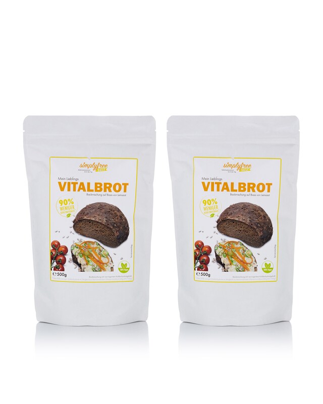 Backmischung Vitalbrot für 2x2 Brote