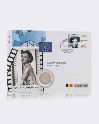 2€-Numisbrief Audrey Hepburn