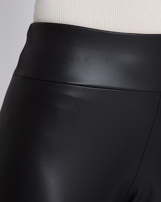 Thermo Fake Leder Leggings