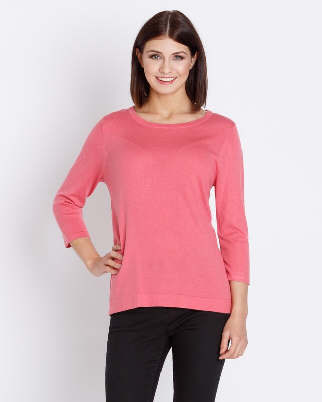 Feinstrick Pullover mit Seidenanteil Feinstrick Pullover mit Seidenanteil