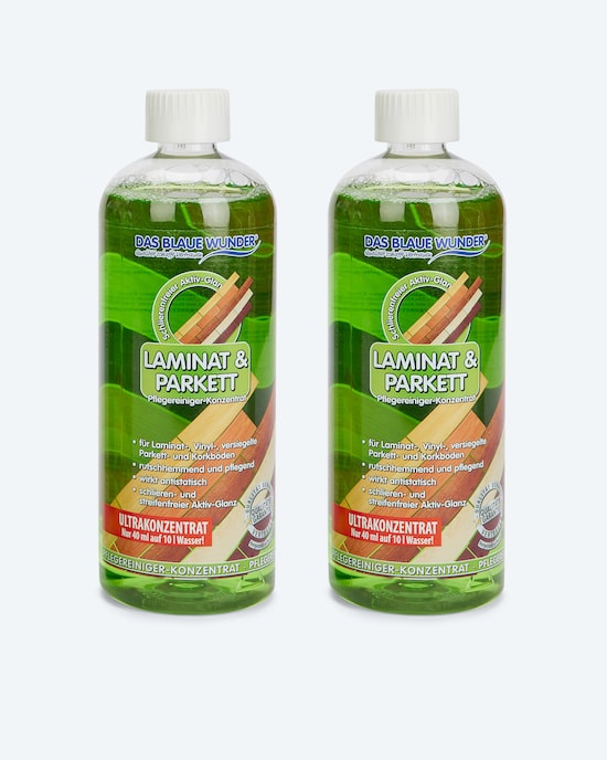 Produktabbildung für Bodenreiniger Parkett & Laminat 2x 750 ml