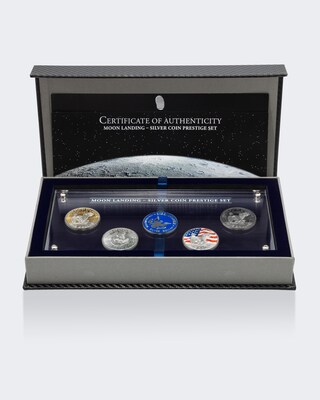 Silbermünze USA Moonlanding 2019