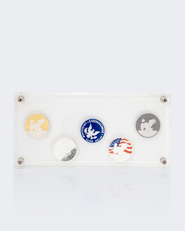 Silbermünze USA Moonlanding 2019