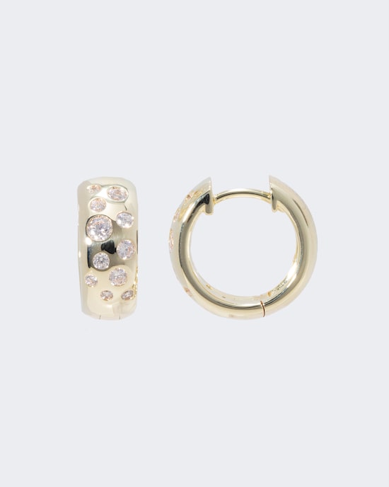 Produktabbildung für Brillantcreolen ca. 0,52 ct