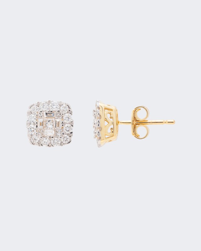 Diamant-Ohrstecker mit 0,75 Karat
