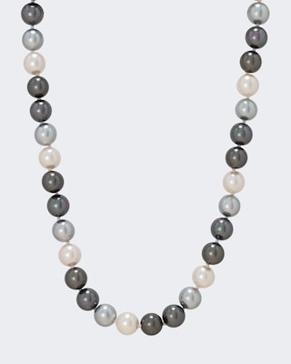 Produktabbildung 5 für Collier aus Muschelkernperlen 11 mm