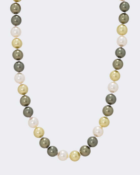 Produktabbildung für Collier aus MK-Perlen 11 mm