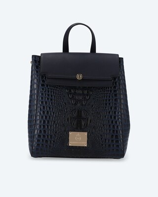 Rucksack im Alligator-Design