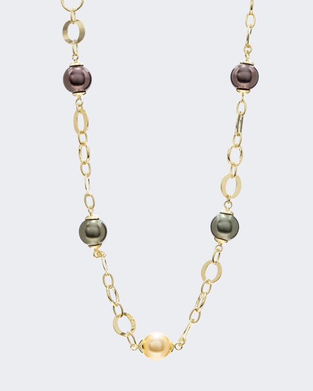 Collier mit MK-Perlen 10mm