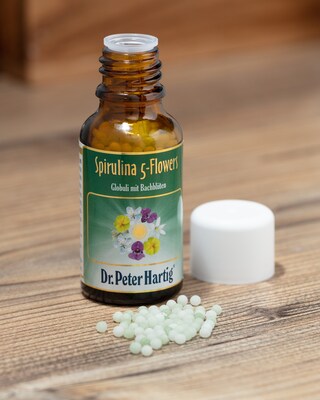Spirulina 5-Flowers Globuli, 20 g