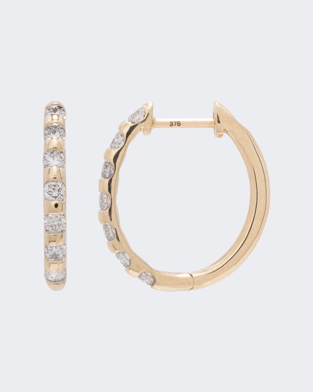 Brillant-Creolen mit 0,50 ct