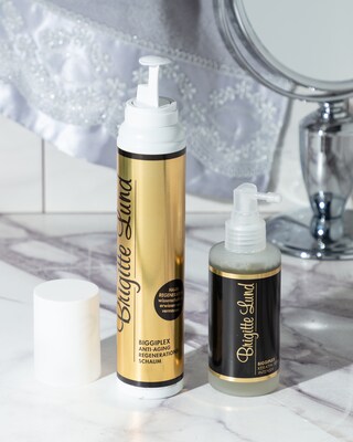 Keratin Power Serum mit Schaum