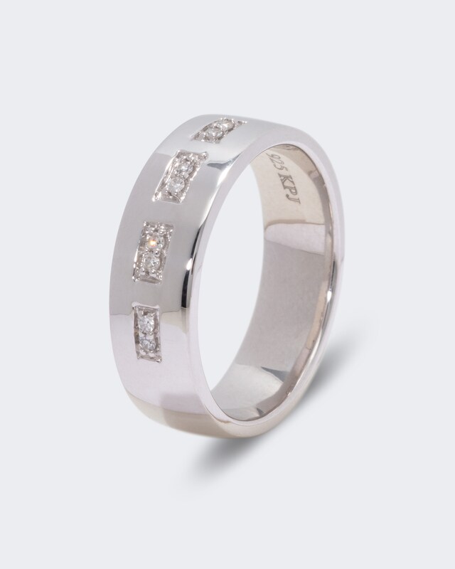 Diamantring 0,05 ct