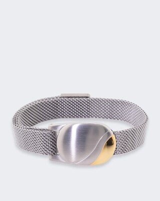 Mesh-Magnetarmband "swedish trädbark"