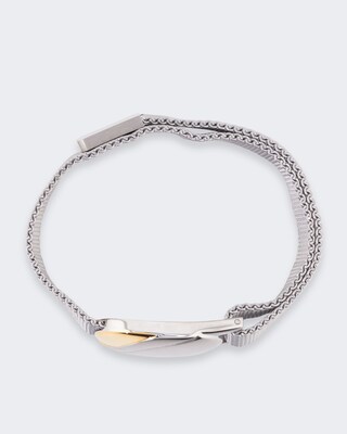 Mesh-Magnetarmband "swedish trädbark"
