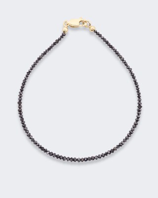 Armband mit schwarzen Diamanten ca. 5,5 ct