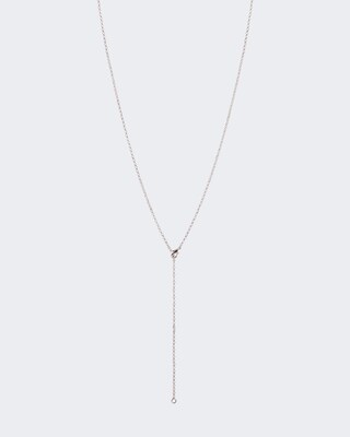 Anhänger mit Kette, bicolor
