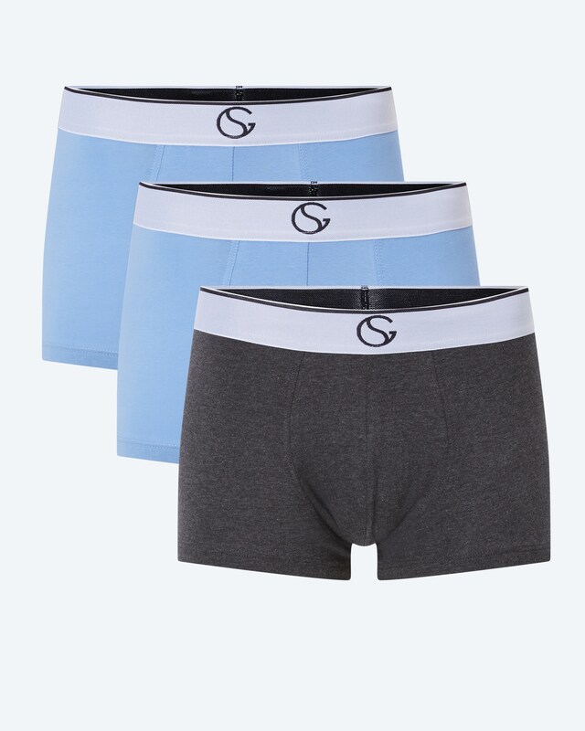 Pants in langer Form, 3er Pack