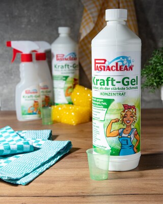 Kraft-Gel, 2x 1 Liter & Zubehör