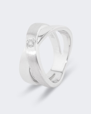 Brillantring 0,03 ct