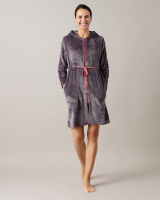 Hauskleid mit Kapuze