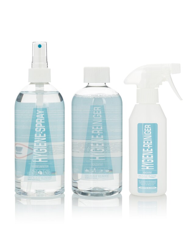Hygienereiniger & Handdesinfektion, 2x 500 ml