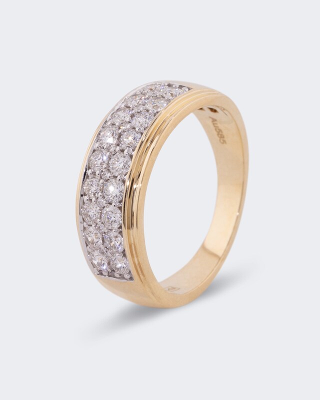 Brillantring 0,75 ct