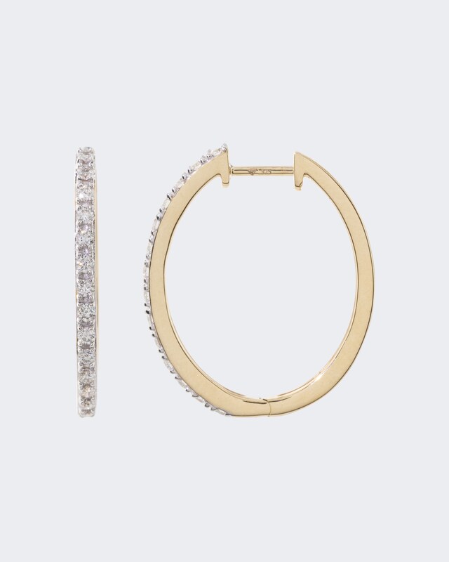 Brillantcreolen 0,50 ct
