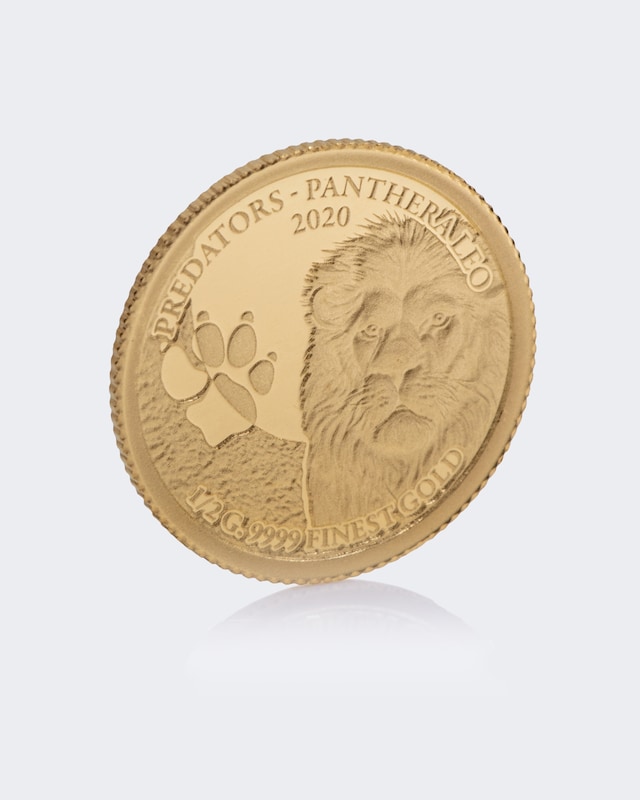 Goldmünze Löwe 2020