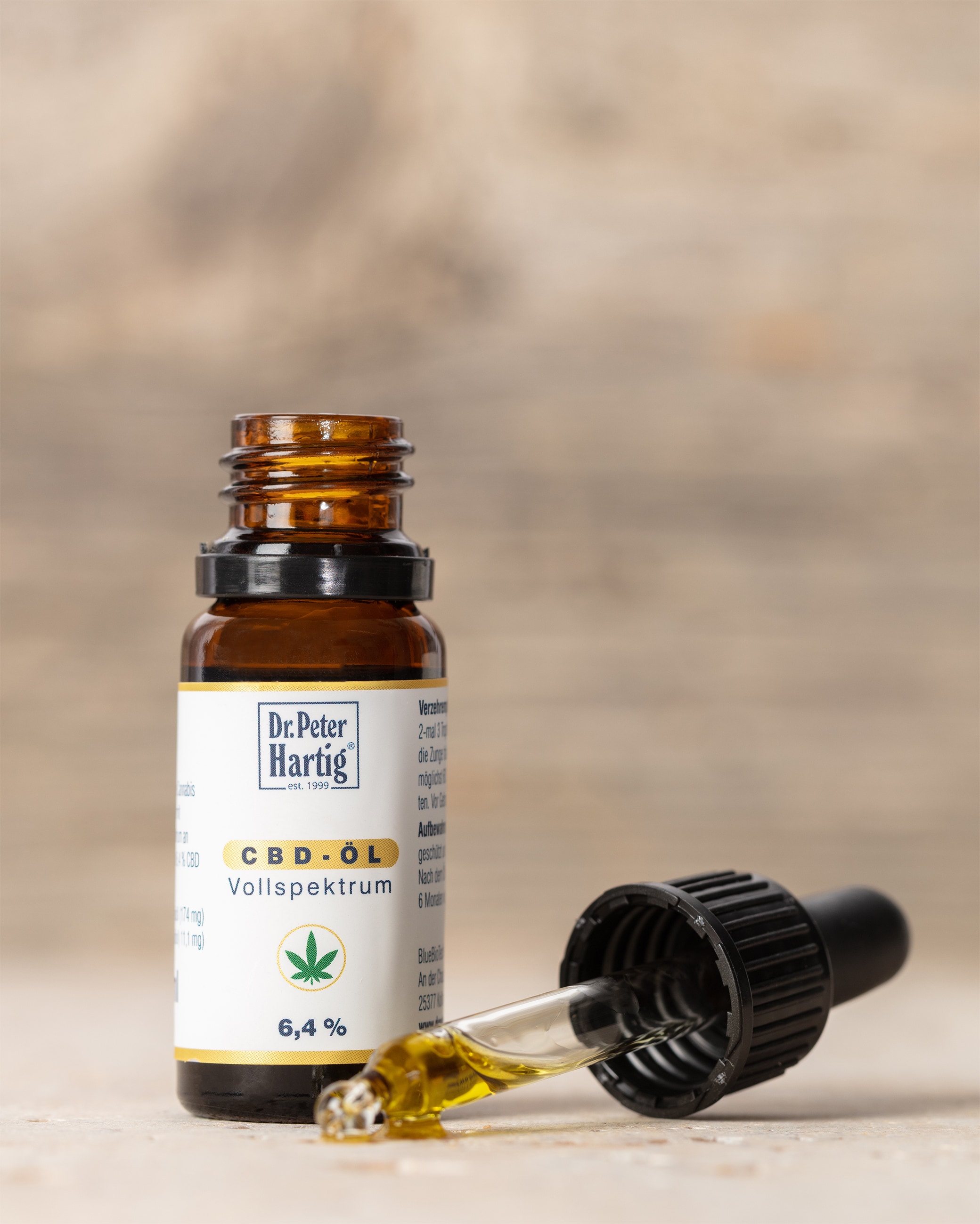 Cannabis CBD-Öl 6,4%, 10 ml