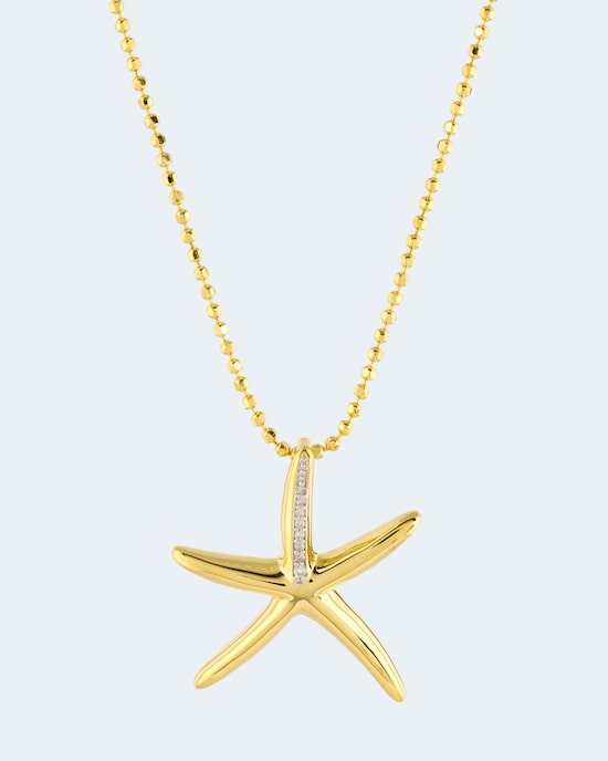Produktabbildung für Diamantanhänger + Kette 0,04 ct