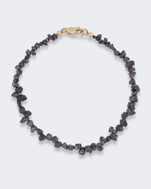 Armband mit schwarzen Diamanten